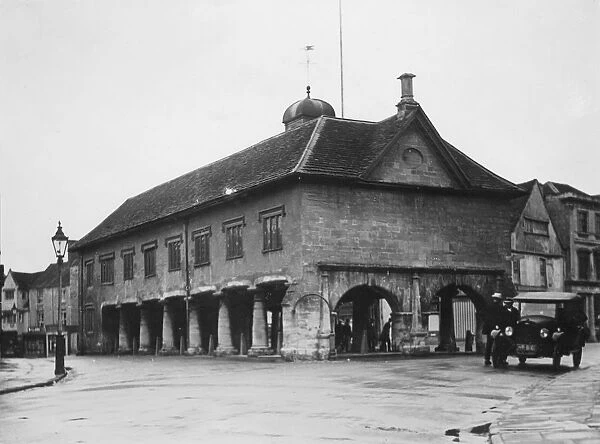 Tetbury. Town Hall, Tetbury, Gloucestershire, circa 1930