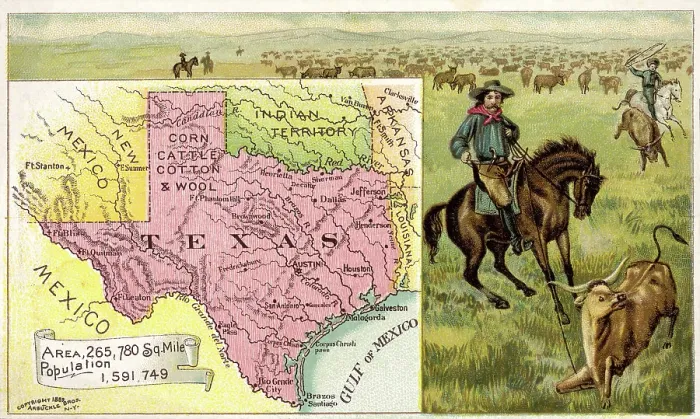 Framed Print : Texas - Arbuckel Bros Framed Print : Texas - Arbuckel Bros