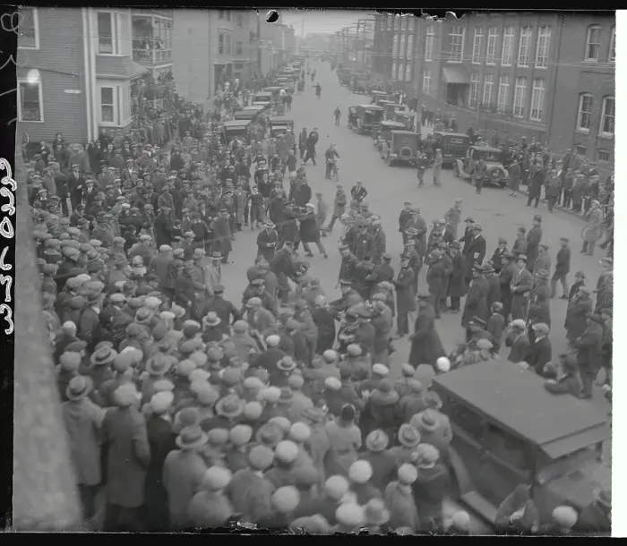 Framed Print : Textile Workers Rioting Framed Print : Textile Workers Rioting