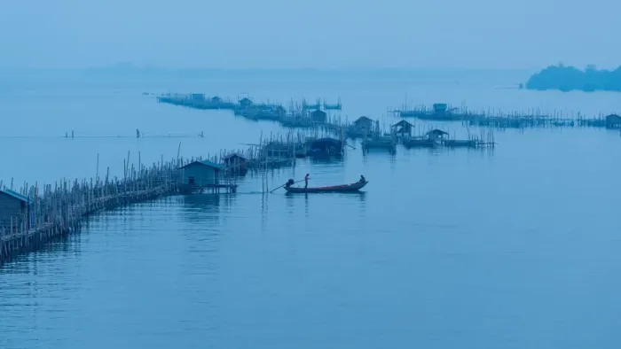 Framed Print : Thai fishing life Framed Print : Thai fishing life