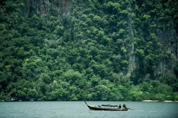 Framed Print : Thai local boat over Andaman sea Framed Print : Thai local boat over Andaman sea