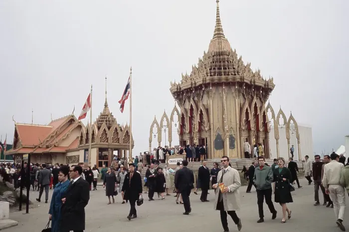 Framed Print : Thailand Pavilion, Expo 67