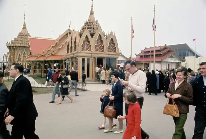 Framed Print : Thailand Pavilion, Expo 67