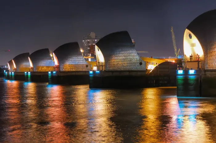 Framed Print : Thames Barrier Framed Print : Thames Barrier