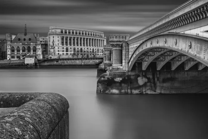 Framed Print : Thames Flow Framed Print : Thames Flow