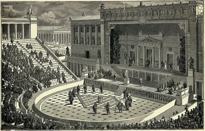 Framed Print : Theater of Dionysus at Athens Framed Print : Theater of Dionysus at Athens
