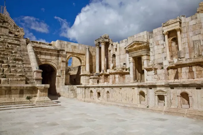 Framed Print : Theater at Jerash, Jordan Framed Print : Theater at Jerash, Jordan