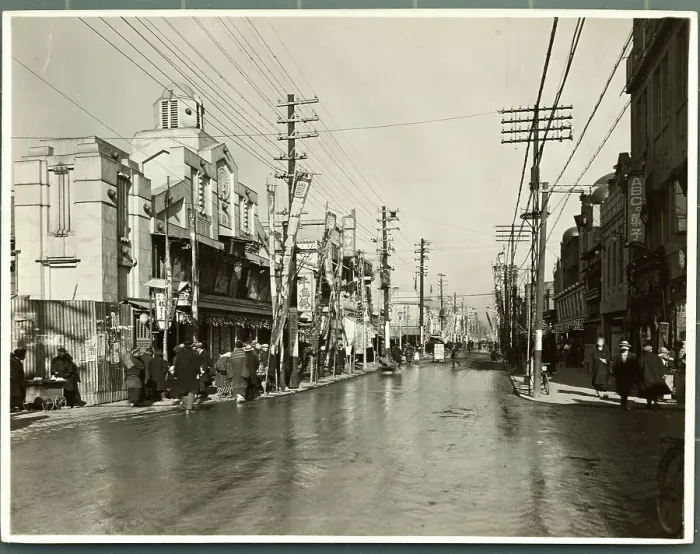 Framed Print : Theater Street in Yokohoma Framed Print : Theater Street in Yokohoma
