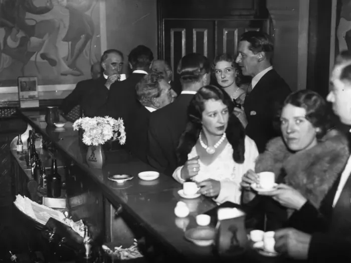 Framed Print : Theatre Bar