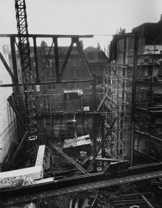 Framed Print : Theatre Construction Framed Print : Theatre Construction