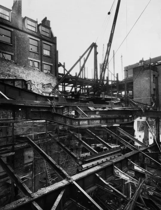 Framed Print : Theatre Construction Framed Print : Theatre Construction