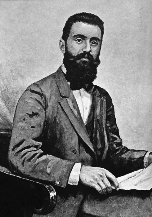 Framed Print : Theodor Herzl Framed Print : Theodor Herzl