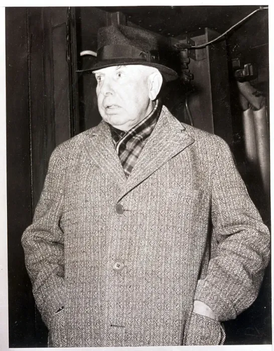 Framed Print : Theodore Dreiser with Coat and Hat Framed Print : Theodore Dreiser with Coat and Hat