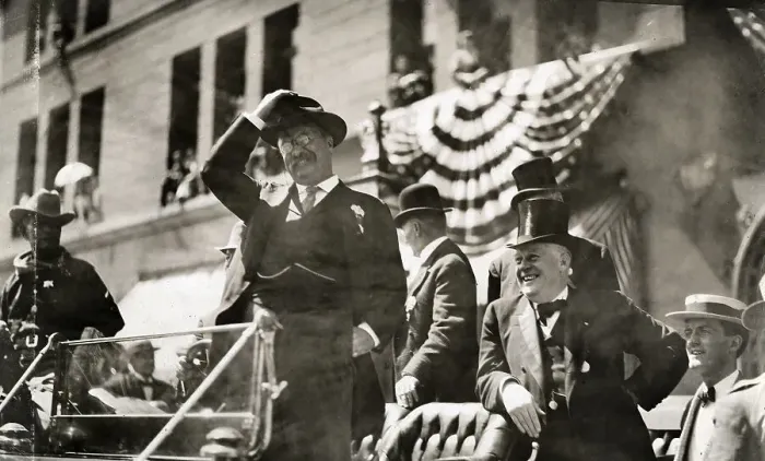 Framed Print : Theodore Roosevelt During Campaign Framed Print : Theodore Roosevelt During Campaign