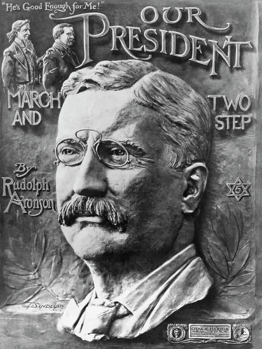 Framed Print : Theodore Roosevelt Campaign Music Illustration Framed Print : Theodore Roosevelt Campaign Music Illustration