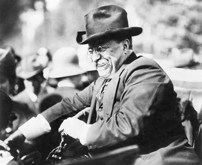 Framed Print : Theodore Roosevelt Smiling and Shaking Hands Framed Print : Theodore Roosevelt Smiling and Shaking Hands