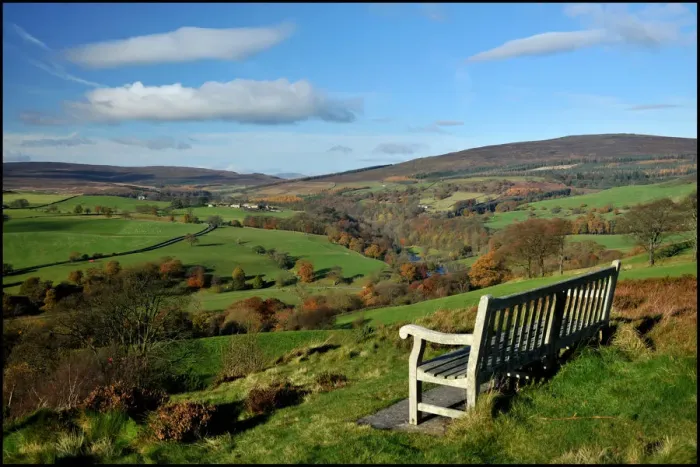 Framed Print : Therapy. A good place to restore the soul. Lower Wharfedale Framed Print : Therapy. A good place to restore the soul. Lower Wharfedale