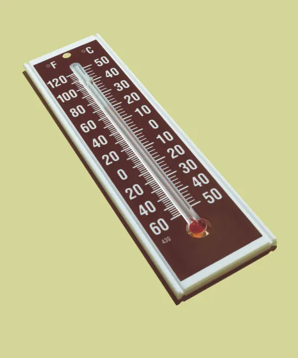Framed Print : Thermometer