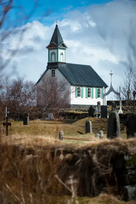 Framed Print : Thingvellir Church Framed Print : Thingvellir Church