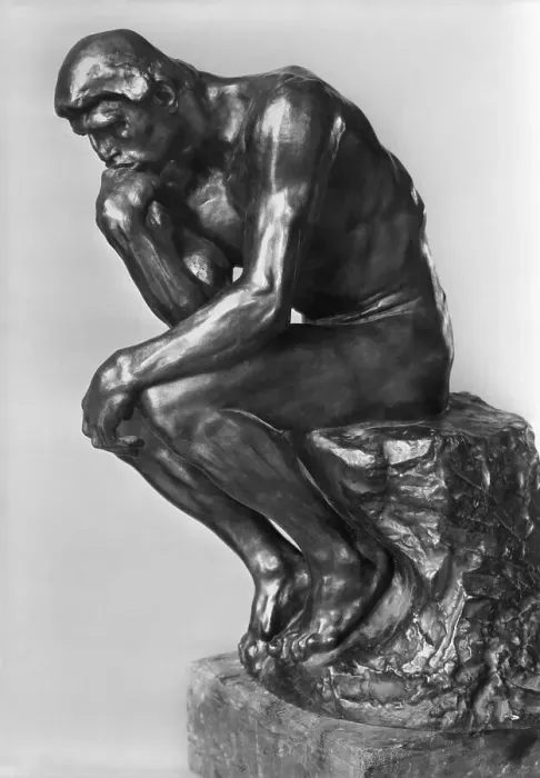 Framed Print : The Thinker Framed Print : The Thinker