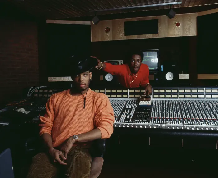 Framed Print : Two Thirds Of Whodini Framed Print : Two Thirds Of Whodini