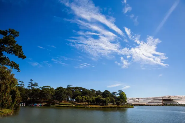 Framed Print : Than Tho Lake, Dalat, Vietnam Framed Print : Than Tho Lake, Dalat, Vietnam