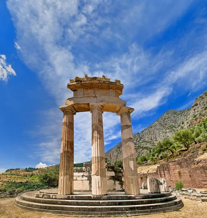 Framed Print : Tholos of Athena Pronaia Framed Print : Tholos of Athena Pronaia