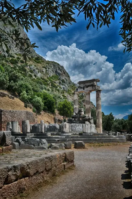 Framed Print : Tholos of Athena Pronaia 2 Framed Print : Tholos of Athena Pronaia 2