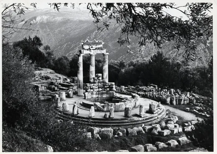 Framed Print : Tholos of the Sanctuary of Athena at Delphi Framed Print : Tholos of the Sanctuary of Athena at Delphi