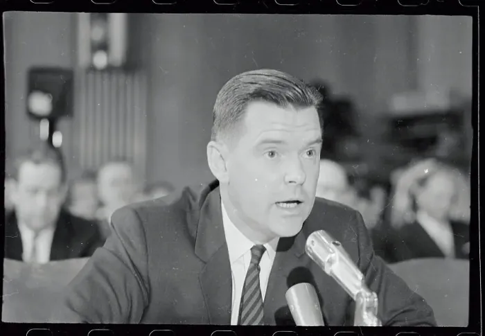 Framed Print : Thomas A. Bolan Speaking at Senate Microphone Framed Print : Thomas A. Bolan Speaking at Senate Microphone