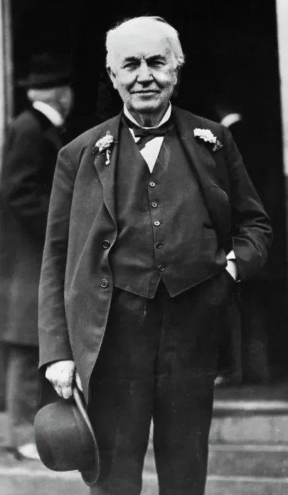 Framed Print : Thomas A. Edison