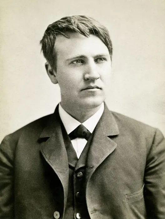 Framed Print : Thomas Alva Edison as a Young Man Framed Print : Thomas Alva Edison as a Young Man