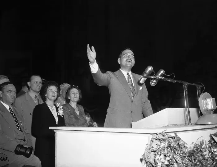 Framed Print : Thomas E. Dewey Accepting Presidential Nomination Framed Print : Thomas E. Dewey Accepting Presidential Nomination
