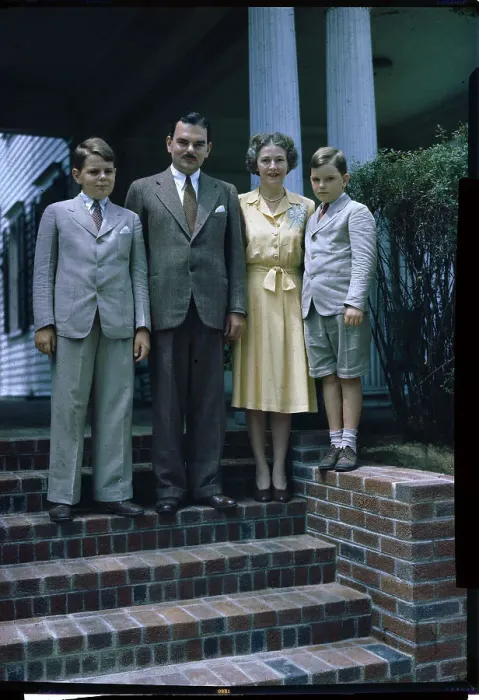 Framed Print : Thomas E. Dewey Outdoors with Family Framed Print : Thomas E. Dewey Outdoors with Family