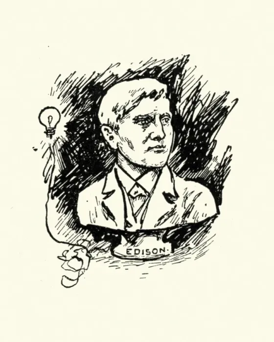 Framed Print : Thomas Edison Framed Print : Thomas Edison