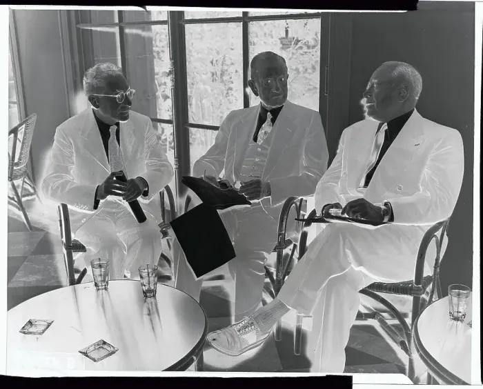 Framed Print : Thomas J. Watson Sr. Sitting with Others Framed Print : Thomas J. Watson Sr. Sitting with Others