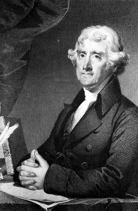 Framed Print : Thomas Jefferson Seated Framed Print : Thomas Jefferson Seated