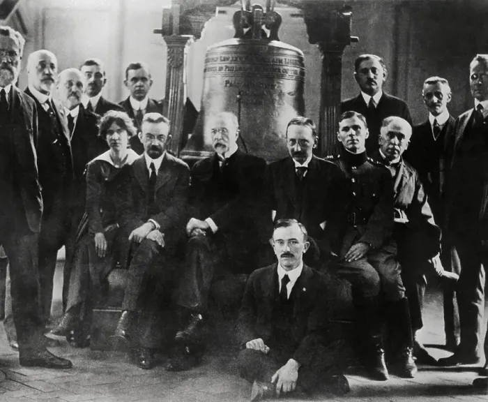 Framed Print : Thomas Masaryk with Representatives of Other Nations Framed Print : Thomas Masaryk with Representatives of Other Nations