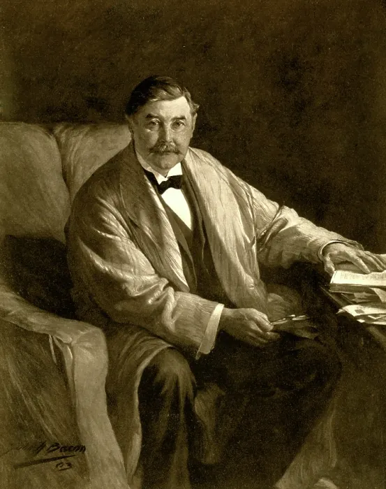 Framed Print : Thomas Power O'Connor, Irish journalist and MP, 1910.Artist: John Henry Frederick Bacon Framed Print : Thomas Power O'Connor, Irish journalist and MP, 1910.Artist: John Henry Frederick Bacon
