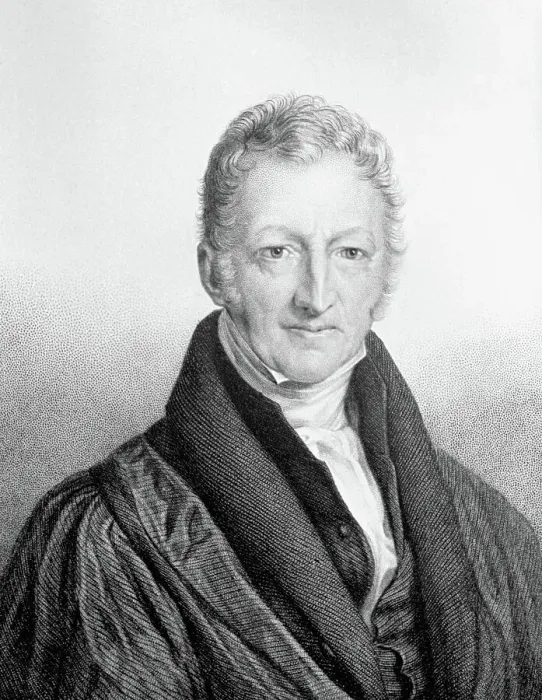 Framed Print : Thomas Robert Malthus