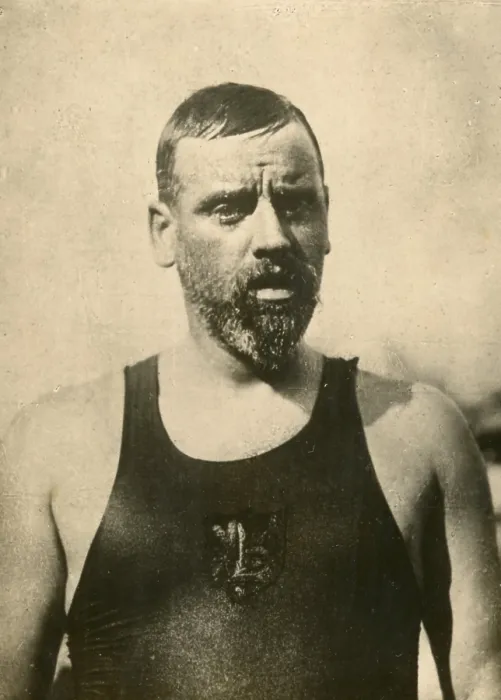 Framed Print : Thomas William Burgess, Swimmer, Felix Potin Collectible Celebrity Card, 1908 Framed Print : Thomas William Burgess, Swimmer, Felix Potin Collectible Celebrity Card, 1908