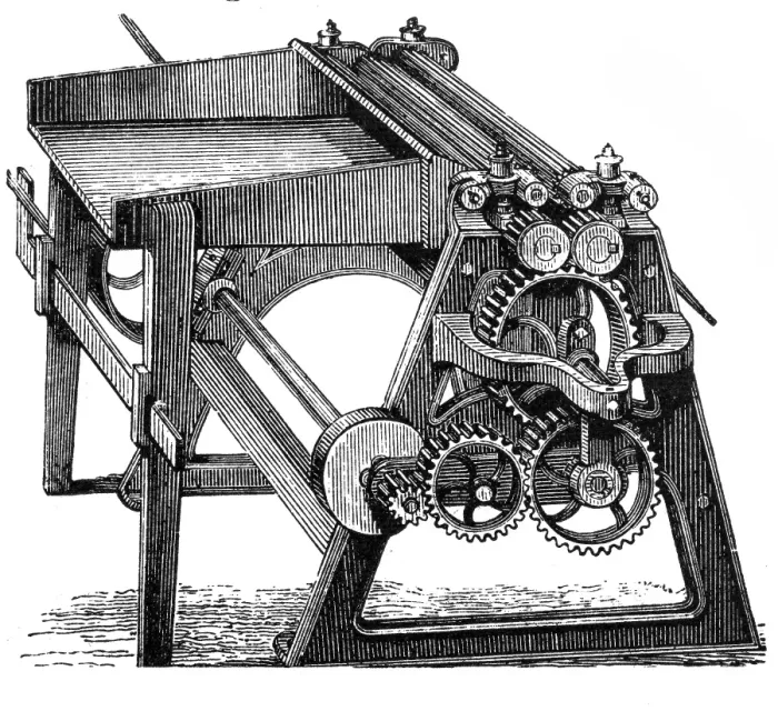 Framed Print : Threshing machine Framed Print : Threshing machine