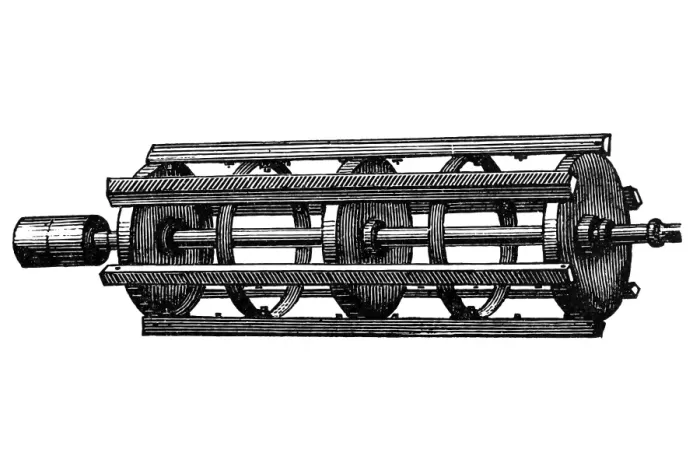 Framed Print : Threshing machine beater Framed Print : Threshing machine beater