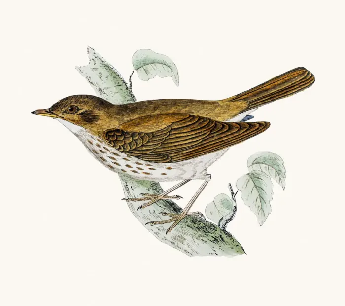 Framed Print : Thrush bird Framed Print : Thrush bird