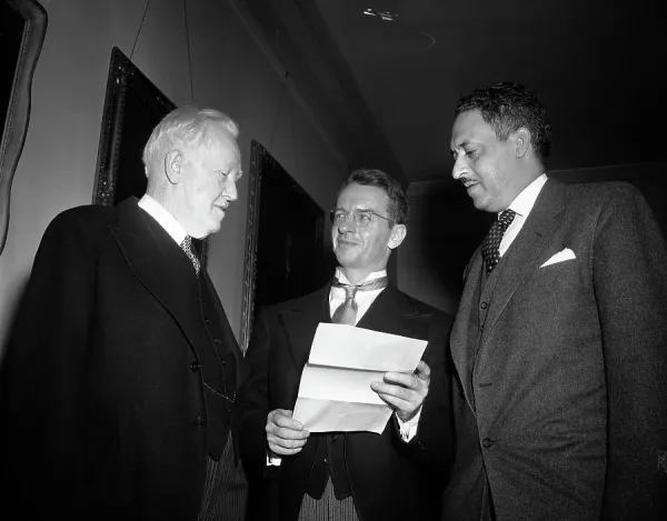 Thurgood Marshall with Attorneys Print, Art Prints, Posters