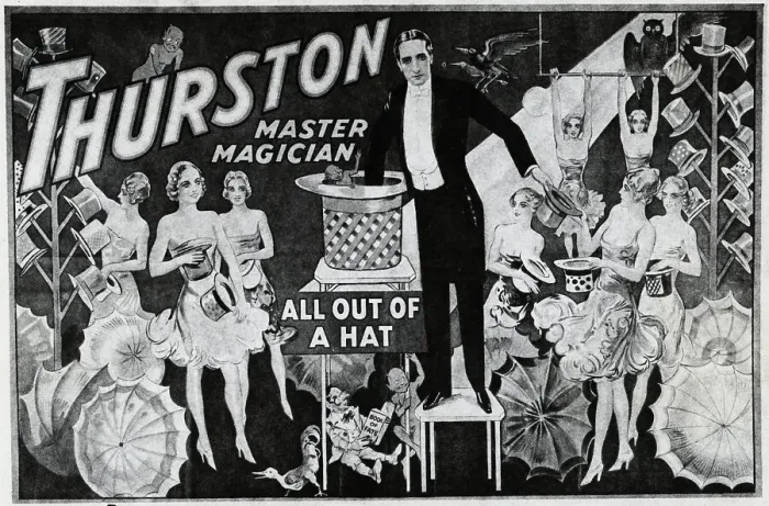 Framed Print : Thurston, Master Magician Poster