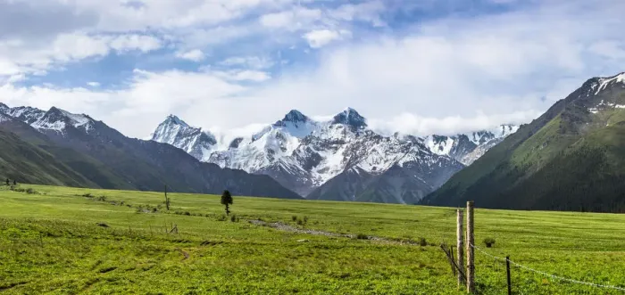 Framed Print : Tianshan shatwan Road and Glacier, Xinjiang, China Framed Print : Tianshan shatwan Road and Glacier, Xinjiang, China