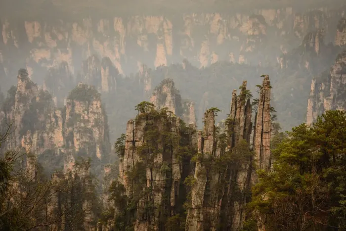 Framed Print : Tianzishan scenic area
