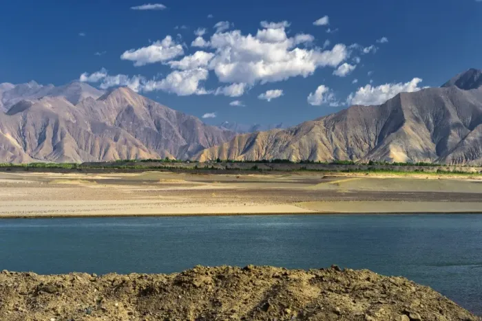 Framed Print : Tibet Landscape Framed Print : Tibet Landscape