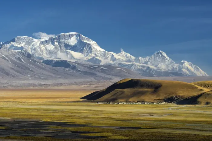Framed Print : Tibet Landscape Framed Print : Tibet Landscape
